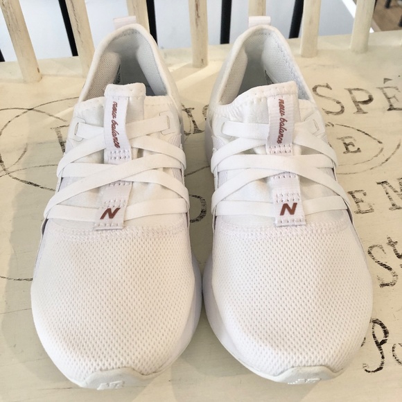 New Balance Sneakers, Womens White New Balance Running Shoes, Size 5, New No Box - Picture 7 of 13